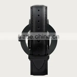 Unisex Stainless Steel Case Black Watch thumbnail-4