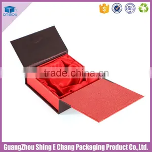 2016 Well Promotioned Velvet Jewelry Storage Gift Box Packing Wooden Box thumbnail-3