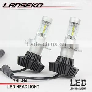 High Performance Car Led Headlight Super Powerful Light 4000lm 6500K 12V/24v Auto Led Headlamp h4 thumbnail-1