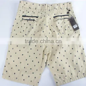 Mens Cheap 100%cotton Garment Stocklot in China Printed Shorts thumbnail-4