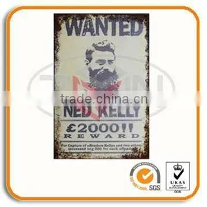 TIN SIGNS With Holes in Corners thumbnail-1
