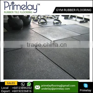 Best Quality Gym Noise Reduction Rubber Flooring for Sale thumbnail-3