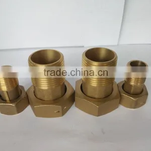 Brass Water Connection Coupling Fitting for Water Meter Connectors thumbnail-2