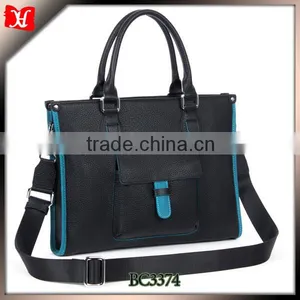 High Quality Fashion Leather Bag Man Brand Handbag thumbnail-1