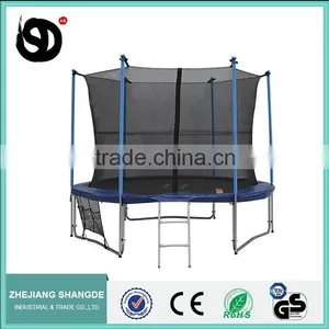 Zhejiang Big Net Trampolines With Pvc Enclosure 10ft ce thumbnail-1