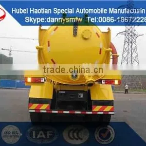 Shock Low Price New Heavy 4x2 Sewage Suction Truck,fecal Suction Truck for Sale thumbnail-4