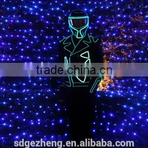 Flashing EL Wire Glasses Glowing in Dark for Party Christmas Halloween Congratualations for Wholesale thumbnail-4