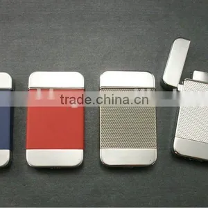 Square Metal Windproof Gas Refillable Lighter for Cigarette thumbnail-1