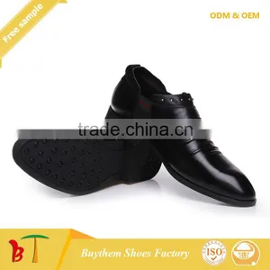 Guangzhou Genuine Leather Flat Men Shoes for Sale thumbnail-1