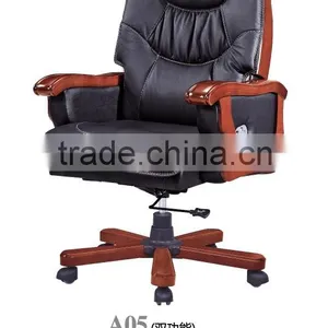 Dubai Style Geniune Leather Boss Chair thumbnail-2