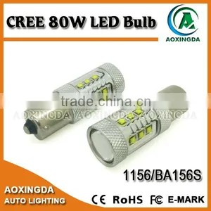 12~24V CREE 80W 1156 BA15S Turn Signal Light thumbnail-1