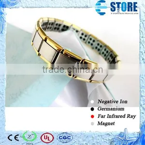 Wholesale Anti - Radiation 80 Germaniun Stones Bio Scalar Energy Bracelet thumbnail-1