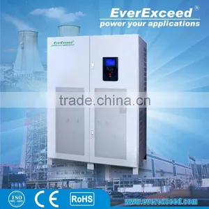 EverExceed 1-400KVA 3 Phase Low Frequency Online UPS, GBT Input Rectifier PowrNX For Telecommucation thumbnail-4