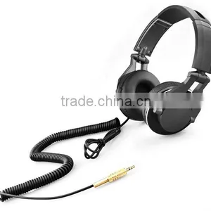 Professional DJ Headset Foldable Headband Headphone With Stereo 3.5mm Gold-plate Jack Headphones E-H009 thumbnail-5