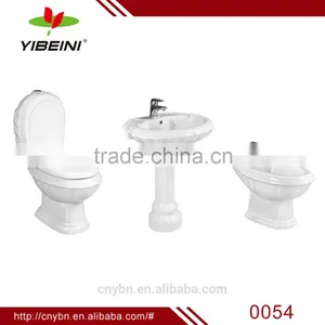 Sanitary Ware Bathroom Design Ceramic Two Piece Toilet thumbnail-1