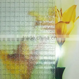 High Quality 6-10 mm Bronze Nashiji Wired Glass thumbnail-3