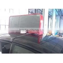 Shenzhen Factory City Advertiser Full Color HD Taxi Top Lights thumbnail-1