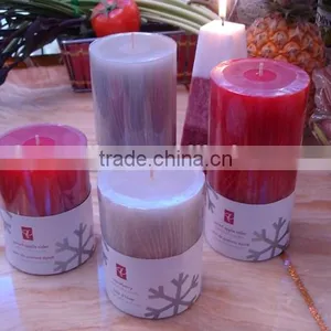 Party Candle, Snowflake Candle, Pillar Candle thumbnail-6
