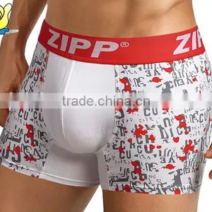 ZIPP Custom Made Wholesale Spandex Underwear Custom Logo With Factory Prices Man Boxers Most Popular thumbnail-1
