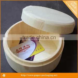 2015 Best Selling Items Round Small Wooden Cosmetic Packaging Boxes With Lids Quality Choice thumbnail-4