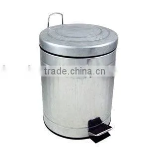 Mini Zinc Iron Pedal Waste Bin thumbnail-1