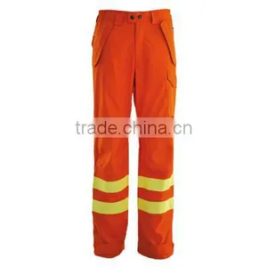 High-Vis Flame Resistant and Antistatic Protective Clothing Jacket & Pants Suitabl for Firefighter thumbnail-2