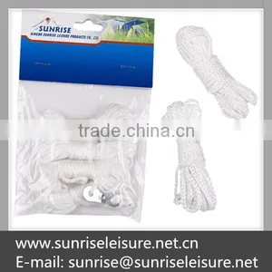 56739# 3mmx3m Tent White Nylon Rope thumbnail-1