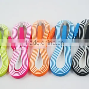 1M ABS Injection Shell TPE Lines USB Data&Sync Charger Cable For Android IPhone thumbnail-4