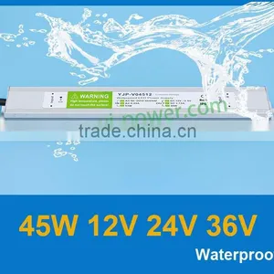 Single Output IP67 Waterproof Led Driver 24v 45w Constant Voltage for LED Light Power Driver 45w thumbnail-1
