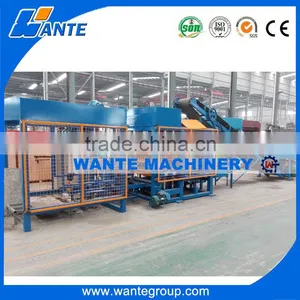 Hot Selling QT4-25 Fully Automatic Concrete Hollow Block Machine Line thumbnail-1
