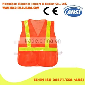 Cheap Volunteer Vests Man Waistcoat Polyester Reflective thumbnail-2