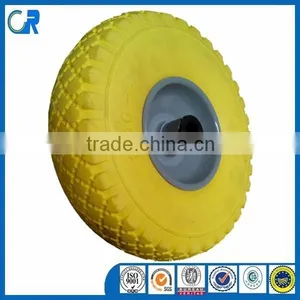Manufacturer High Quality 3.00-4 260x85 pu Foam Solid Wheel thumbnail-5