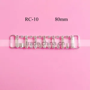 Stock Hot Selling Crystal Rhinestone Connector for Headband/hairwear(RC-10) thumbnail-1