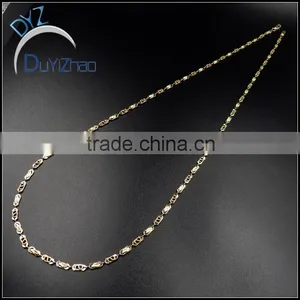 Factory Wholesale Latest Design Hip Hop Gold Necklace thumbnail-3