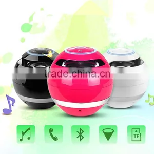 GK-A15 2014 New Round Bluetooth Mini Speaker With Rechargeable Battery Portable Speaker thumbnail-2