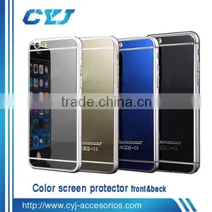 Electroplated Color Tempered Glass Screen Protector Full Cover thumbnail-1