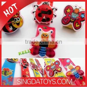 Own Factory Product G101-2 Cute Insect Slap Band Watches for Kid thumbnail-1