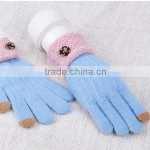 Factory Direct Sale Finger Touch Screen Gloves Leisure Design thumbnail-3
