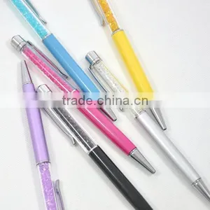 Your Own Logo Custom Printed Crystal Pen thumbnail-1