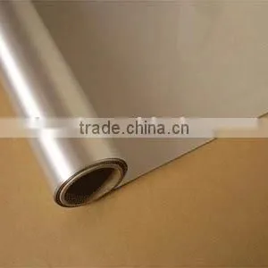 Wide Format 125um Silk Silver Inkjet PET Film Roll for Inkjet Printing thumbnail-1
