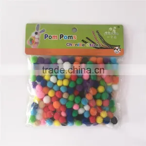Factory Supply DIY Crafts High Quality Polypropylene Pompoms Toys for Kids or Wedding Party Decoration thumbnail-1