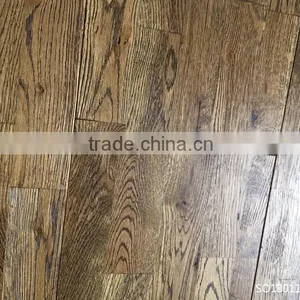 Classical Antique Design Oak Solid Hardwood Floor thumbnail-1