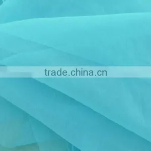 Fashionable!High Elastic Material Supply Type Plain Dyed Swimwear Fabric Mesh Fish thumbnail-1