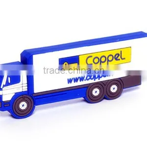 Promotional Gift Cartoon Car PVC Custom Usb Flash Drive Supplier's Choice thumbnail-4