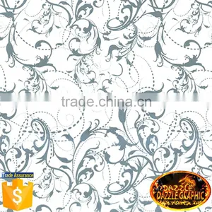 New Arrival Dazzle Graphic Blue and White Porcelain Pattern Hydrographic Printing Film No.MA13-2 Water Transfer Printing Film thumbnail-1