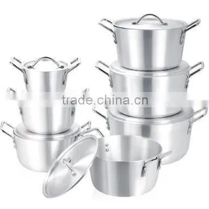 KP-S14B,14pcs Sand Polished Cookware Set thumbnail-1
