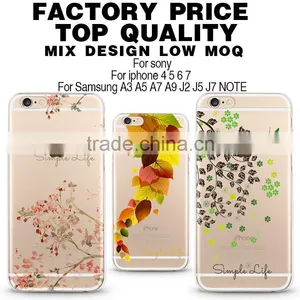 Wholesale Mobile Phone Accessories for Iphone 6 s Plus Case Ultra-thin Clear Phone Case for Samsung Galaxy j7 Back Cover Case thumbnail-2