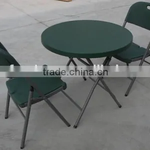 New Collection of the Round Folding Coffee Table Set thumbnail-2