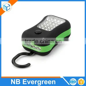 Magnetic Compact 24 LED Work Light + 3 LED Flashlight With Hook thumbnail-4