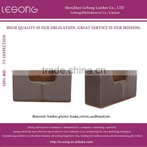 High Quality Faux Leather Card Holder/ Business Cardboard Card Holder thumbnail-1
